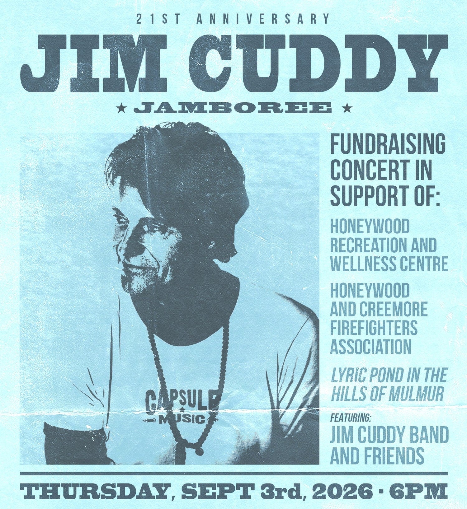 2026 Jim Cuddy Jamboree