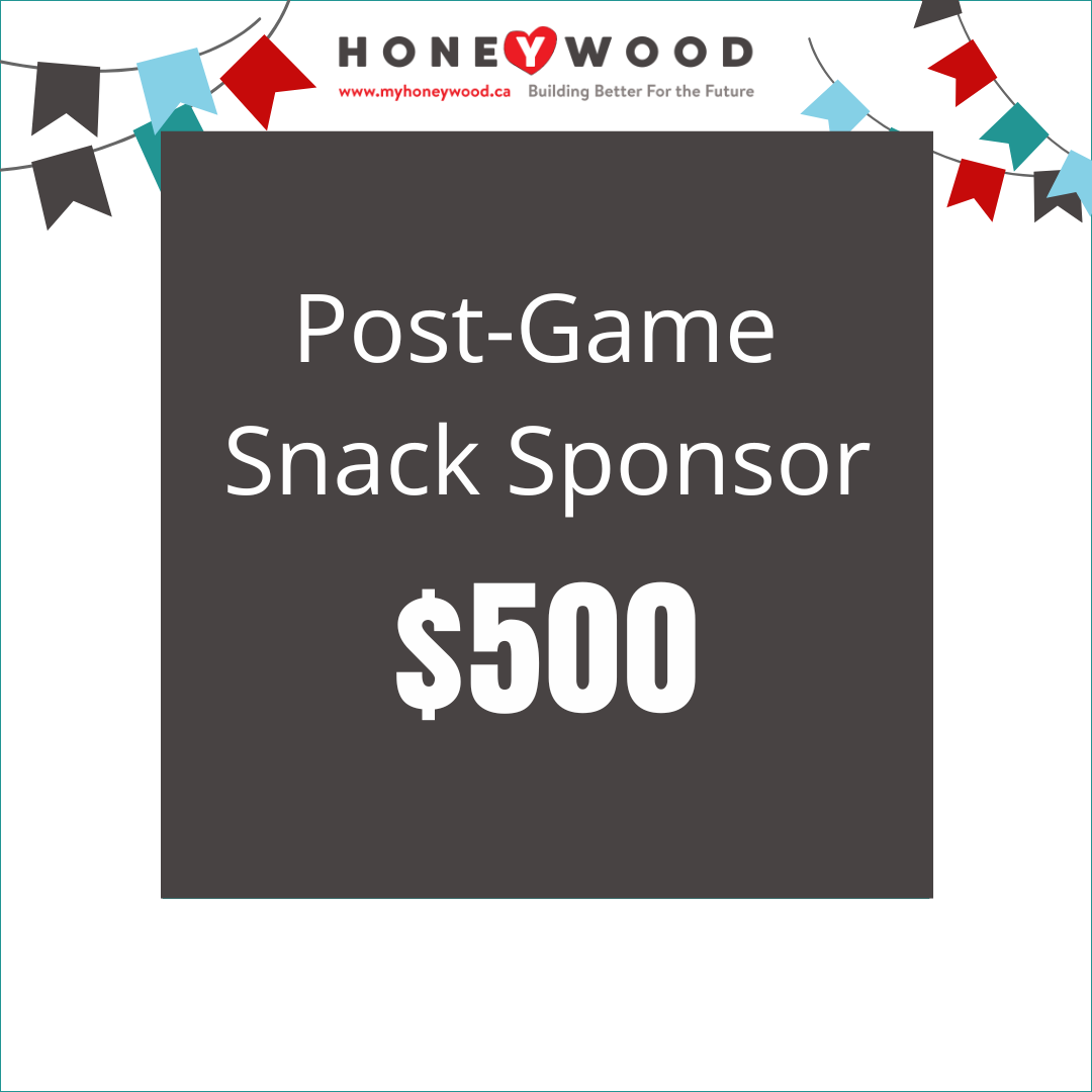 2026 Post-Game Snack Sponsor